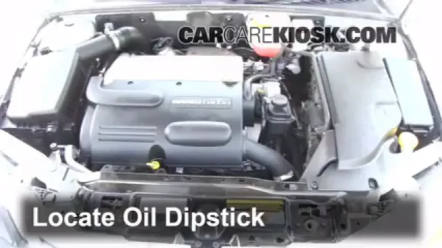2010 Saab 9-3 2.0T 2.0L 4 Cyl. Turbo Sedan Oil Check Oil Level